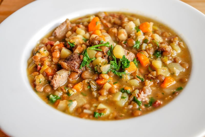 Lentil and Sausage Soup